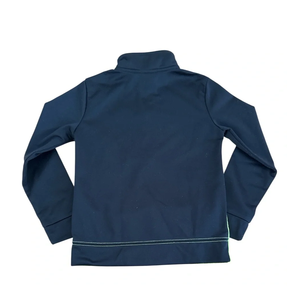 Nike Black and Neon Green Jacket